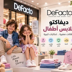 ديفاكتو ملابس أطفال 2026: دليل التسوق واختيار ملابس الأطفال
